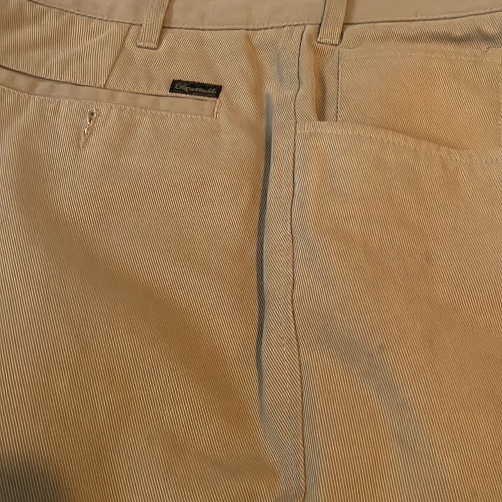Faconnable 100% Cotton Khaki Pants - 38